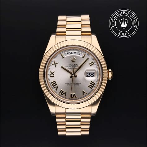 rolex certified pre-owned day-date 1990